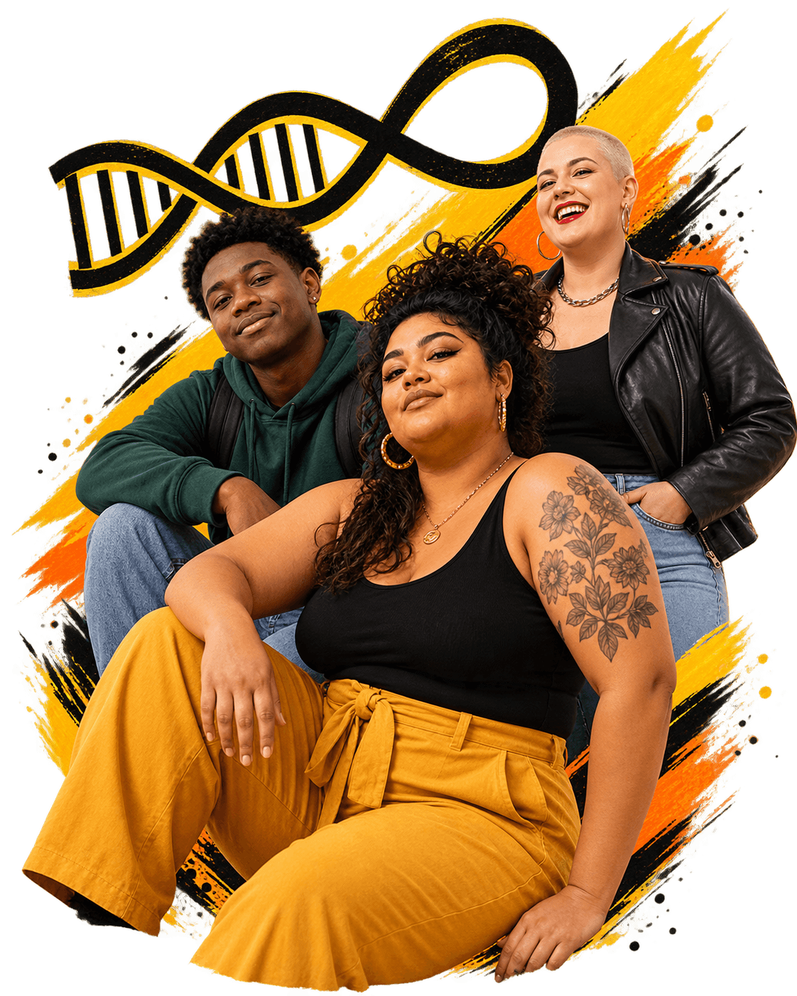 Diverse group representing the Beyond the Scale Campaign